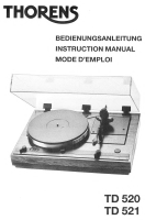 Thorens TD-520-Owners-Manual